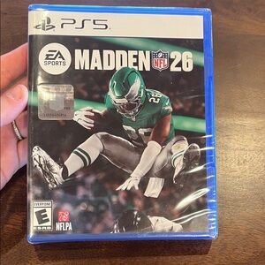 NEW Madden NFL 26 for PS5 - Blue Case